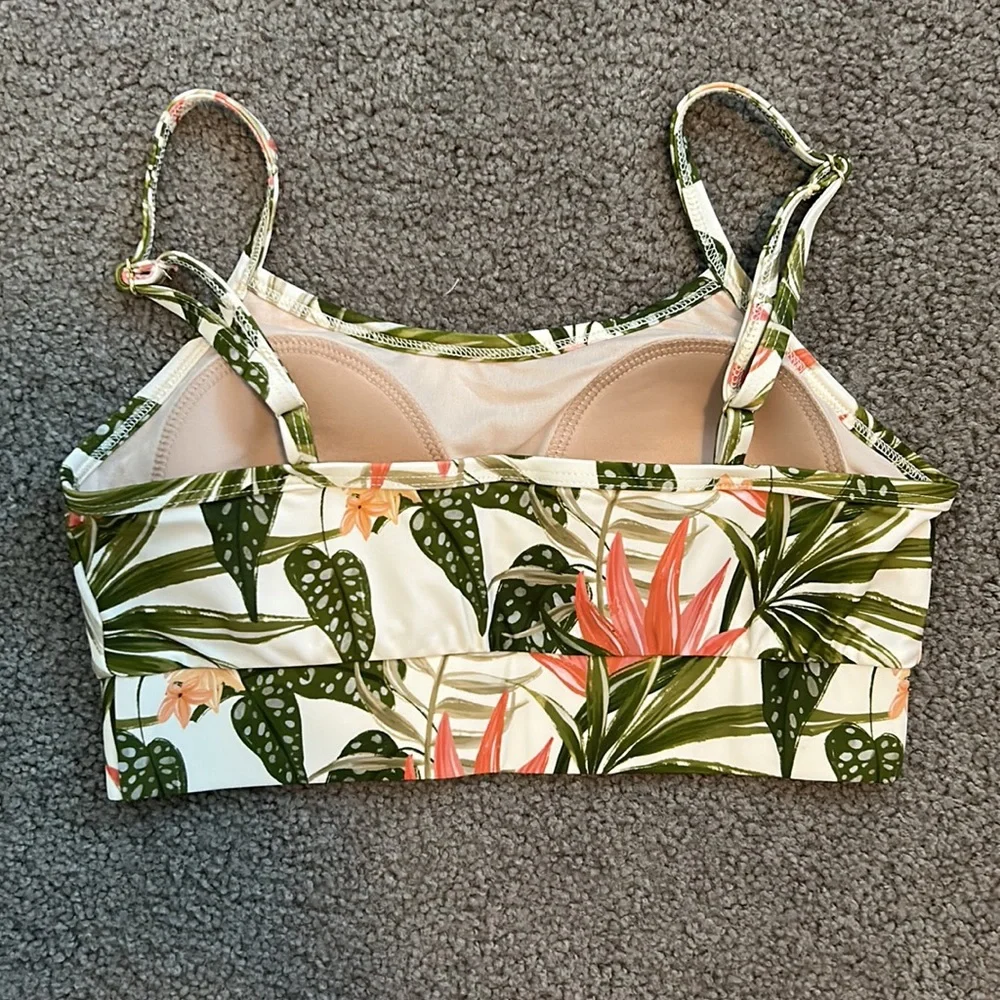 NWOT Lime Ricki Tropical Bralette M